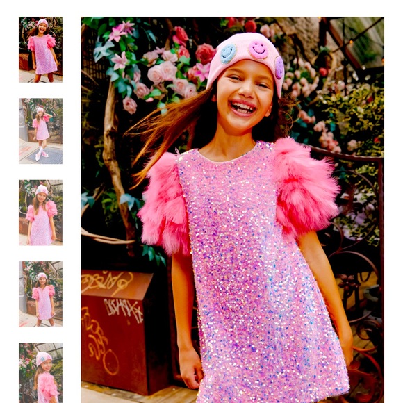 Beautiful only worn once dress size 10 for young girl! - Picture 1 of 2